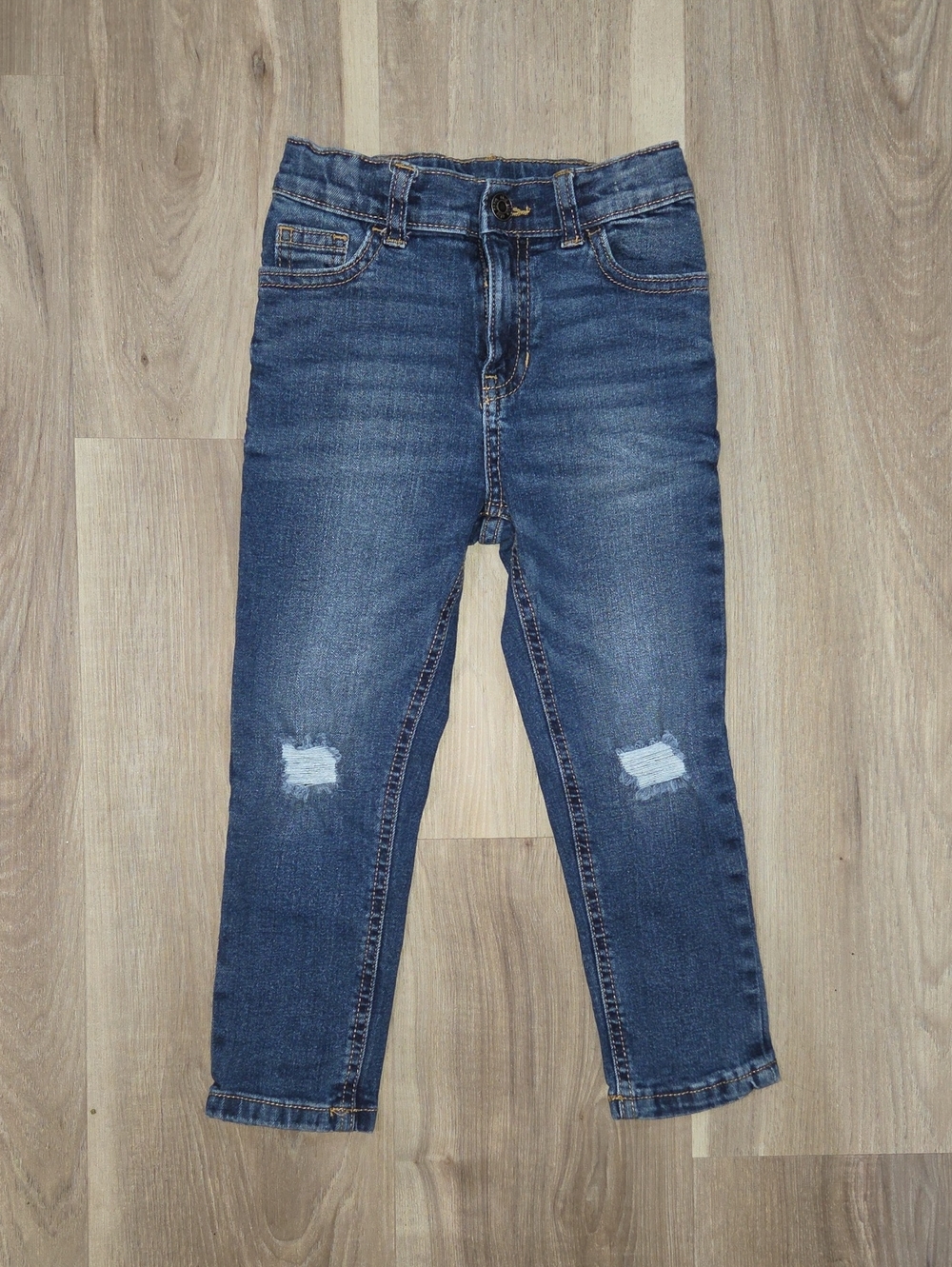 •Okie Dokie• Toddler Boys Skinny Blue Jeans